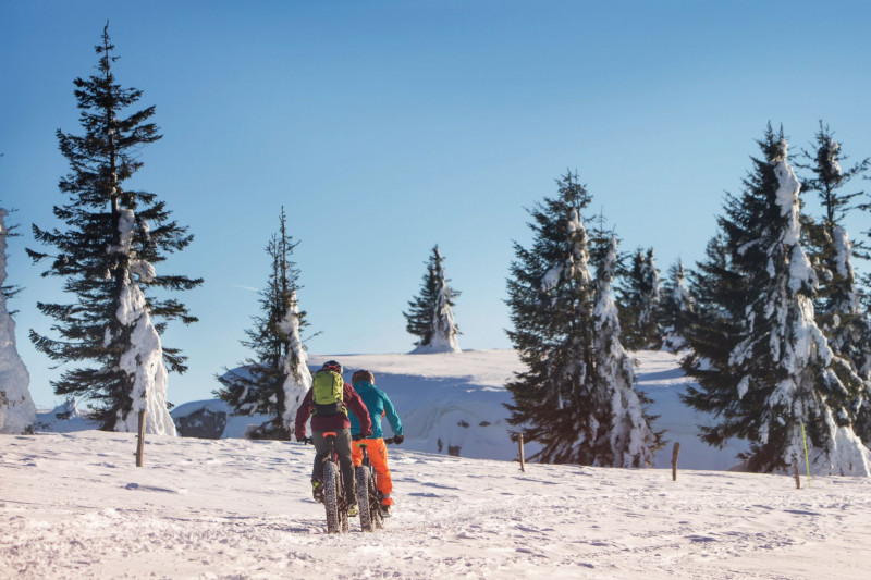 VTT sur neige