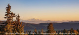 Le mont blanc depuis le site