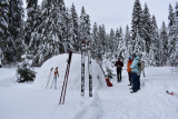 sortie igloo fondue rando ski raquettes backcountry - Noaguides