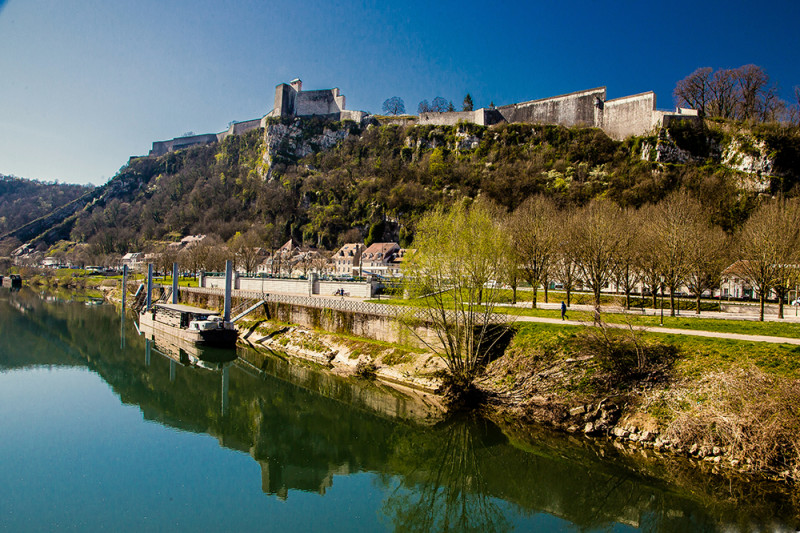 Vue de la Citadelle depuis rivotte