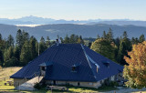 Vue mt blanc automne