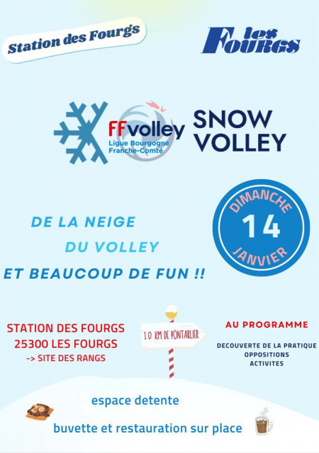 14 janv - Snow Volley - Les Fgs