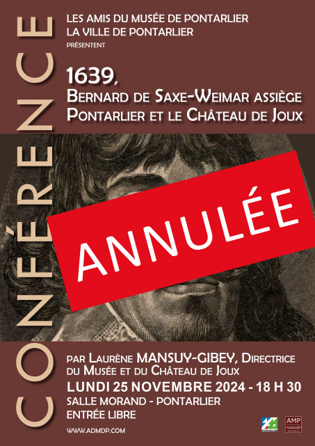 25 nov - conf annulé - pontarlier