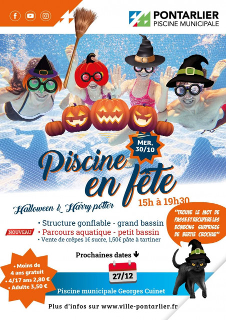 30 oct - piscine en fete - pontarlier