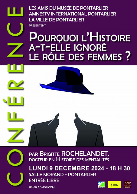 9 décembre - conférence, pourquoi l'histoire... - Pontarlier