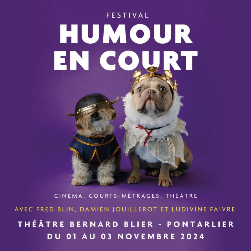 1 au 3 nov - humour en court - pontarlier