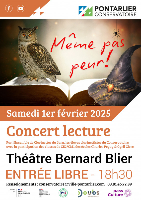 1 fév - concert lecture - Pontarlier