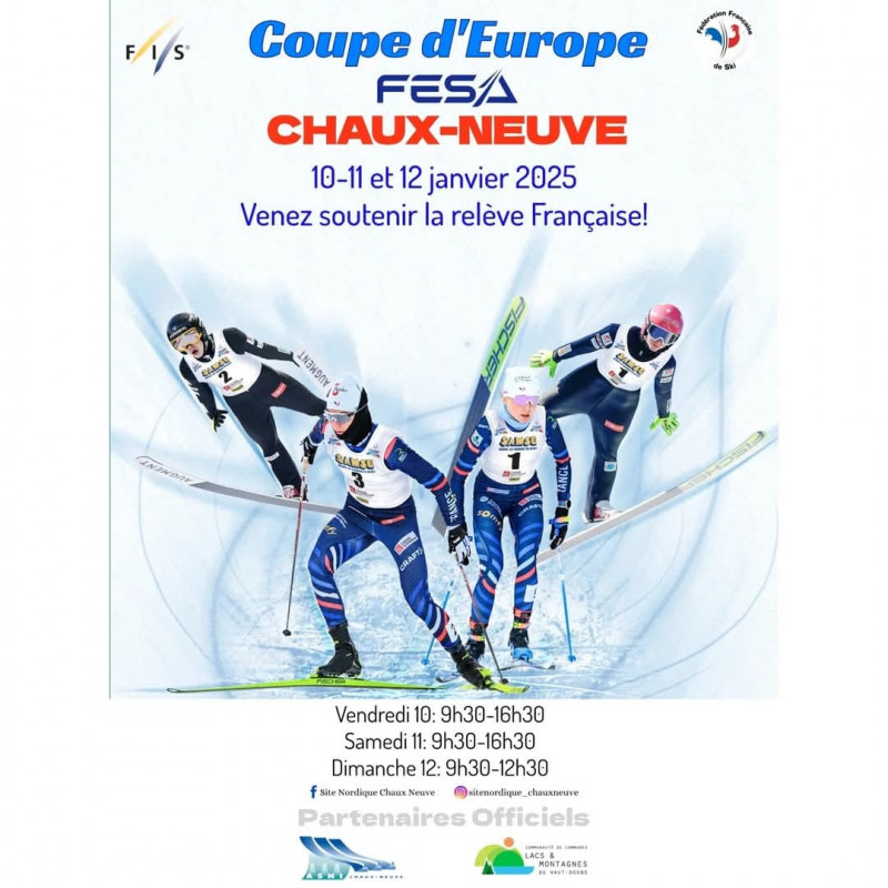 10 au 12 janv - coupe europe - chaux neuve