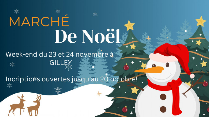 23-24 nov - Marché de Noël - Gilley