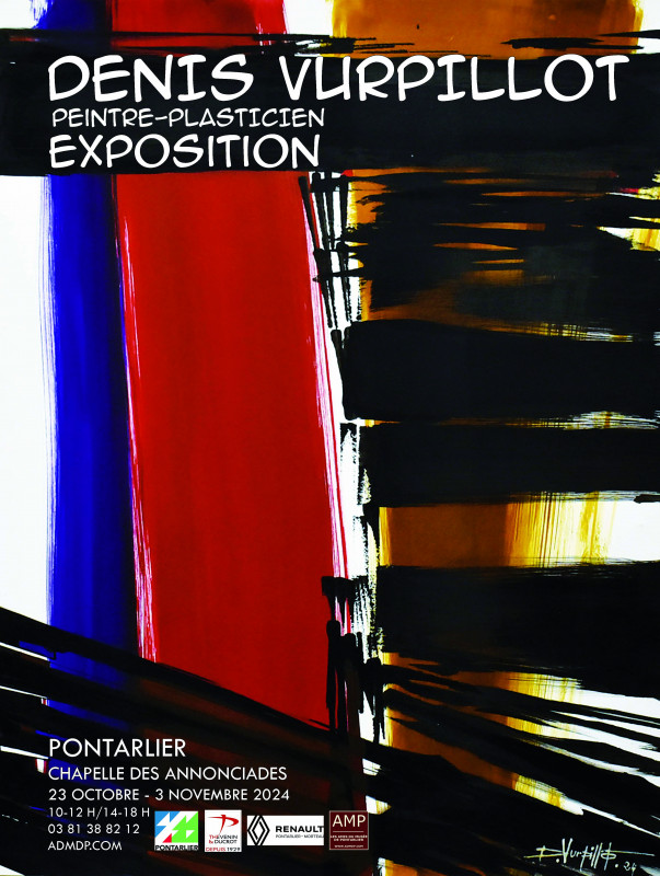 23 octobre au 03 novembre - exposition denis vurpillot - Pontarlier