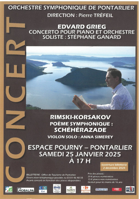 25 janvier - orchestre sympho - pontarlier