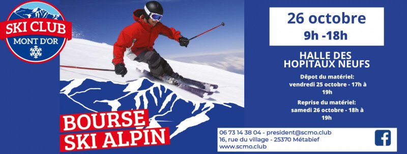 26 oct - bourse skis alpins - Les Hop N