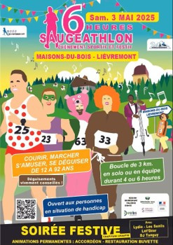 3-4 mai - Saugeathlon épreuves sportives - Maisons du Bois Lièvremont