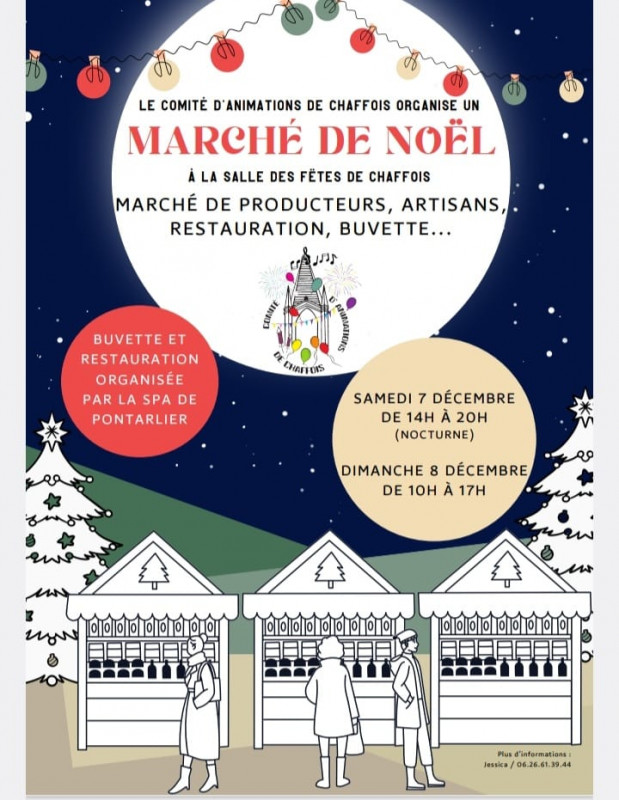 7 déc - marché de noel - chaffois