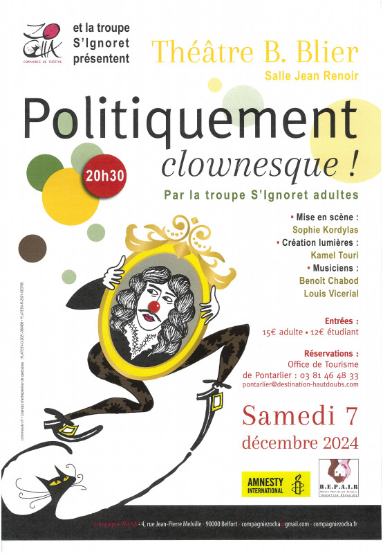 7 déc - politiquement clownesque - pontarlier