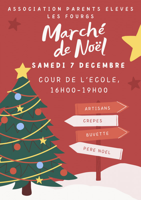 7 décembre-Marché de Noël Les Fourgs