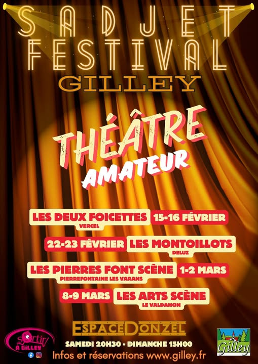 8 fév - 1er mars - Sadjet Festival - Gilley